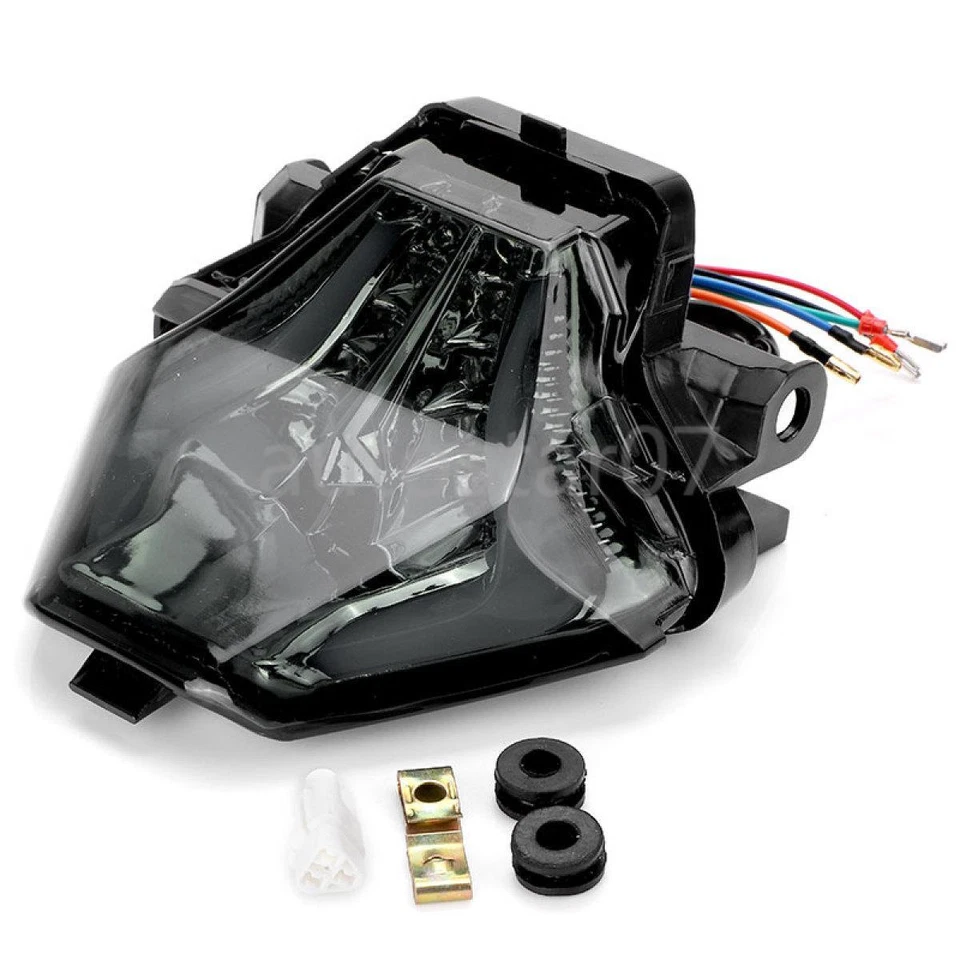 Luz trasera de freno LED intermitente integrada para YAMAHA YZF R3 R25 MT07 MT03 MT25 Foto 4 de 4