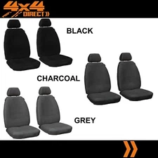 1 ROW CUSTOM PLATINUM VELOUR SEAT COVER FOR HOLDEN COMMODORE UTE 07-13