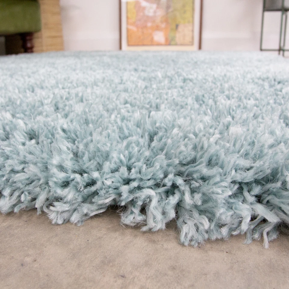 Living Room Thick Large Shaggy Rug Bedroom Non Slip on Carpet Hallway Runner Rug - Image 3 of 4