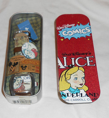 DISNEY SNOW WHITE WATCH NEW  IN BOX DISNEY NO 56885 METAL BOX