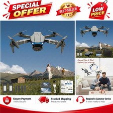 Drone Plegable E88 PRO MAX con Doble Cámara HD Motor Sin Escobillas Obstáculo