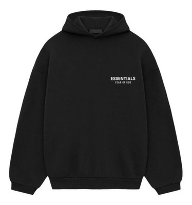 Essentials Fleece Hoodie FW24 Black Brand new Authentic Size M
