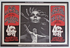 BG 196 Bill Graham Fillmore West Poster, Joe Cocker, Little Richard, Move, 1969