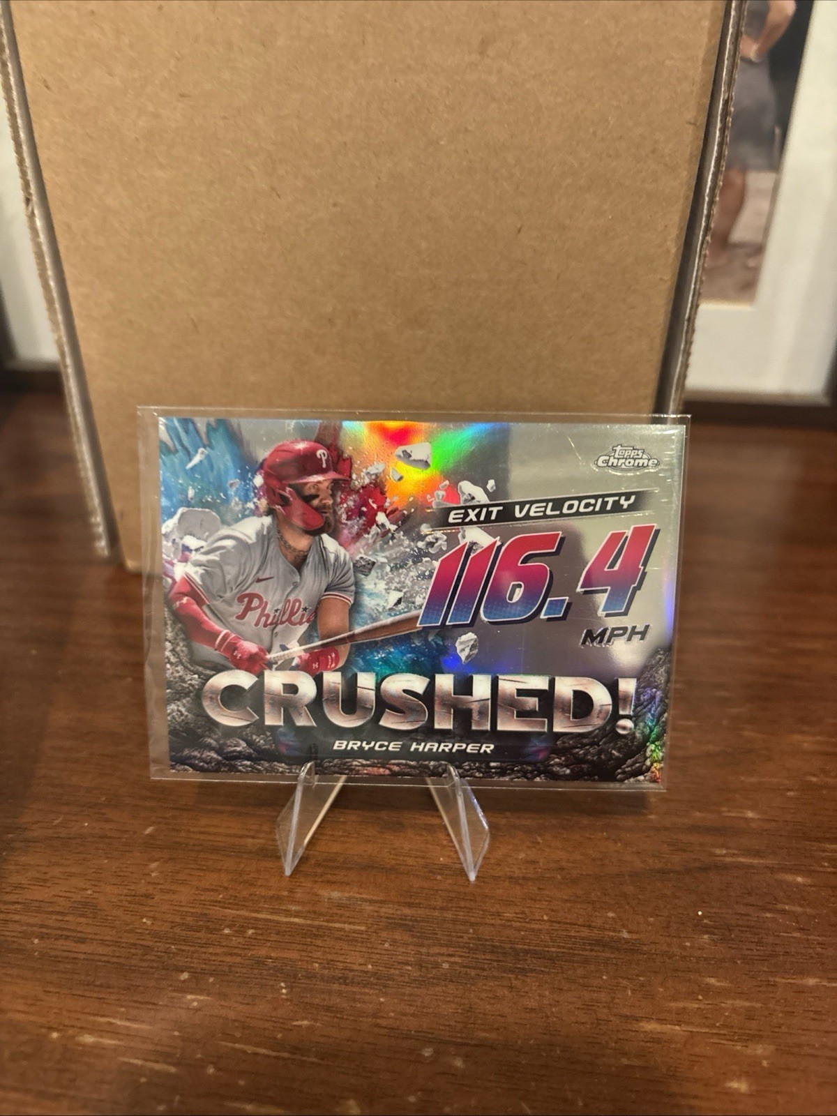 2024 Topps Chrome Update - Bryce Harper - #CR-22 Crushed Phillies