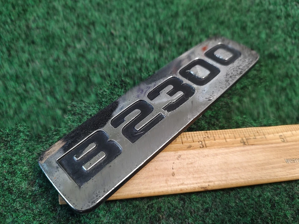 1994-2001 MAZDA B2300 ХРОМИРОВАННАЯ БОКОВАЯ ЭМБЛЕМА КРЫЛА ЛОГОТИП ЗНАЧОК СИМВОЛ Б/У OEM 5S1 - Изображение 2 из 4