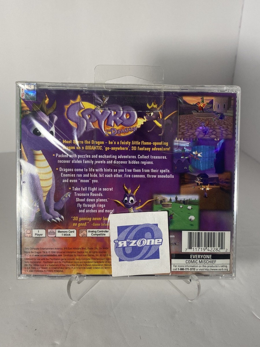 Spyro the Dragon (Greatest Hits) (Sony PlayStation 1, 1999