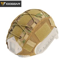 IDOGEAR Tactical Helmet Cover for FAST Helmet Camo Hunting Airsoft Camo Original