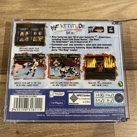 WWF Attitude (Sega Dreamcast Game) Complete With Manual 