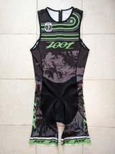 Zoot Performance Trisuit Triathlon Backzip Racesuit sleeveless size M