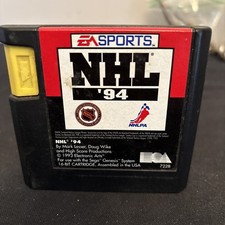 SEGA Genesis EA SPORTS NHL '94 Limited Edition Multiplayer Hockey Video Game