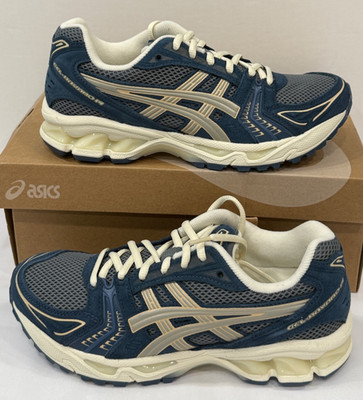 ASICS Gel Kayano 14 SZ 7.5 Men s = 9 Women s Dark Pewter Seal Grey 1201A161 029