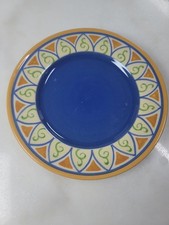 Villa Della Luna Collection by Pfaltzgraff Bread Plate 6" Multicolor Pre-owned