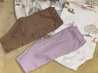 JC !WOW! Newborn Carter's 7 piece Purple Sleepers Bodysuits Pants Leggings Set — photo 4