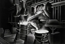 Boris Artzybasheff: Soup's on 22x30 Archival Quality Fine Art Print