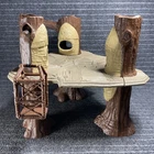 Vintage Star Wars ROTJ Ewok Village Playset Incomplete for Parts 1983 Kenner