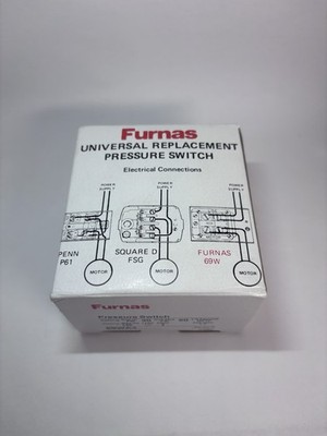 Furnas 69WA4 Universal Replacement Pressure Switch
