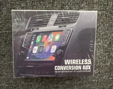 Wireless CarPlay Android Auto Conversion Box, Plug and Play