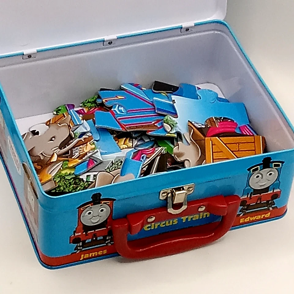 Lote de brinquedos estojo Ravensburger 36 peças de 2 polegadas Thomas Circus Train & Friends - Imagem 2 de 4