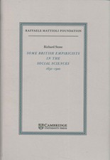 Some british empiricists in the social sciences 1650-1900 - Richard Stone [1997]