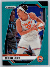 Brionna Jones 2024 Panini Prizm WNBA Teal Prizm /49 #27 Connecticut Sun