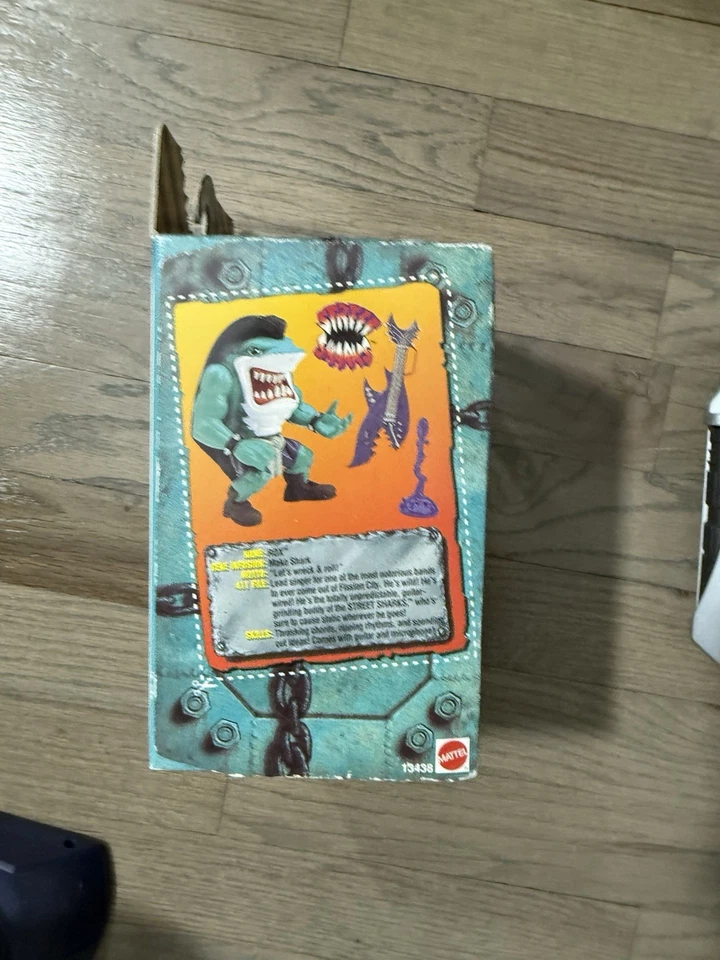De colección Street Sharks Rox con Caja Street Wise Diseños Raro Años 90 1995 Foto 2 de 4