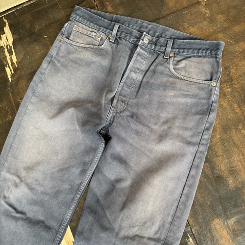Levi’s 501 VTG 1995 Made In USA Garment Dye Sun Faded Jeans 90s 38x30 (36x29) - Picture 2 of 8