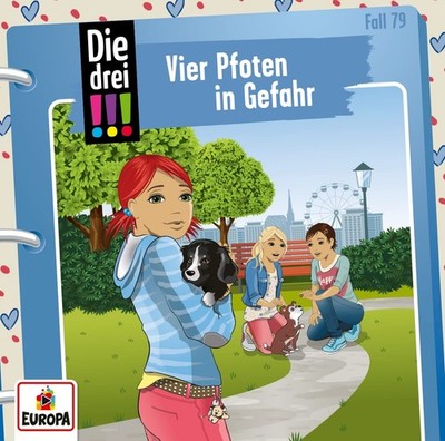 Die drei !!! Folge 79: Vier Pfoten in Gefahr (CD)