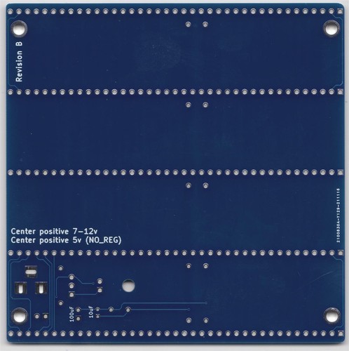RC6502 - Starter / Erweiterungs-Backplane PCB - 第 2/2 張圖片