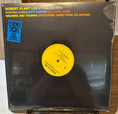 Robert Plant Live At Knebworth RSD 2021 12'' Vinyl Jimmy Page Led Zeppelin