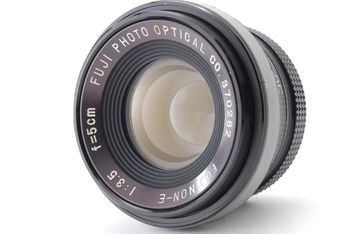 FUJINON-E 1:3.5 f=5.0cm レンズ NEAR MINT] FUJI Fujinon E 5cm 50mm F3.5 L39 Leica Screw Mount Lens