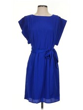 NWT Eliza J Women Blue Casual Dress 2
