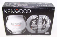 Kenwood Portable CD Player DPC-391 Bass Boost Anti-Skip W/ Box Tested Works