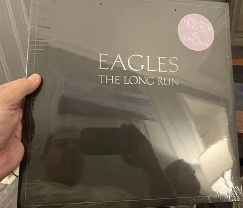 EAGLES Long Run 1979 Vinyl LP SEALED Hype W/bonus Styx Sealed Lp #2 Cornerstone