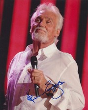 KENNY ROGERS - Music Legend - GENUINE SIGNED AUTOGRAPH