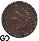 1885 Indian Head Cent Penny *Scarce* Choice XF++