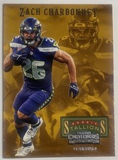 ZACH CHARBONNET RC 2023 PANINI CONTENDERS STALLIONS #16 Seahawks