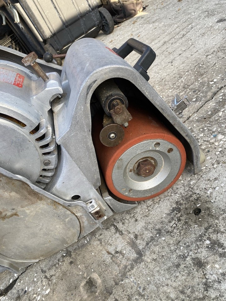 Super Galaxy Omega 8” floor sanding machine Belt Sander Used Works ...