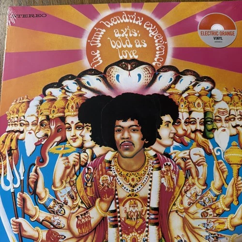 Jimi Hendrix Experience Axis: Bold As Love Orange NAD Vinyl LP New Sealed