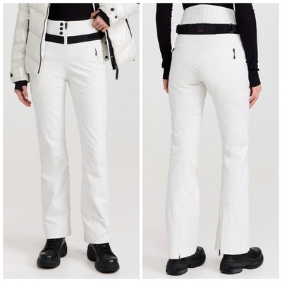 BOGNER Fire + Ice Borja Ski Pants White Light Chalk Size 8