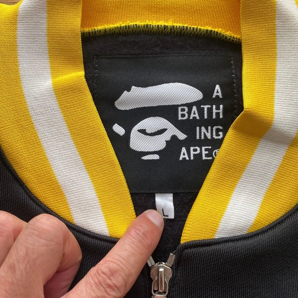 Ape L Size 90s Leather Wallet Vintage Unused - Image 3 of 4