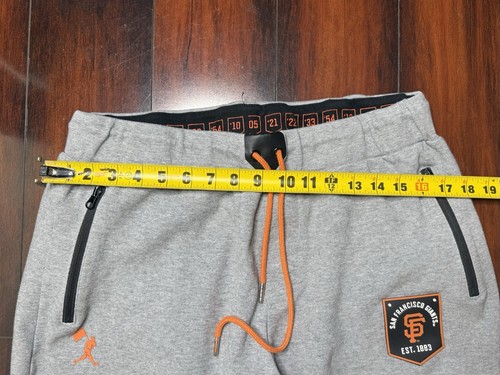Baseballism Men’s Gray San Francisco Giants Championship Sweatpants XL - Picture 9 of 13