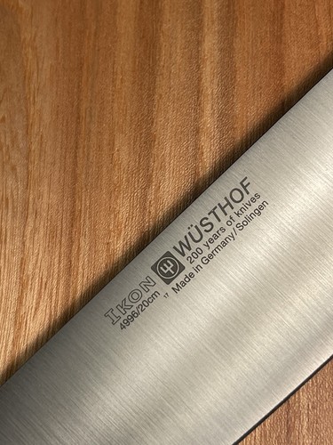 Wüsthof 4996/20 Kochmesser Schinkenmesser Ikon 20 cm Knife Messer Solingen - Bild 1 von 10