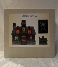 2025 Cracker Barrel Halloween Haunted House Projection Lights Sound Eyes Teeth