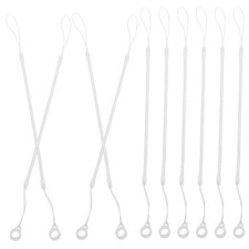 10 Pcs Anti-lost Pen Sling Retractable Lanyard Silicone Holder Anti-loss Leash