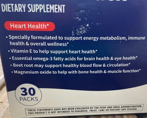 Walgreens Heart Health + Multivitamin Daily Vitamin Pack 30 Count Exp 11-25 - Picture 2 of 7