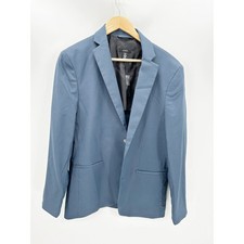 Alfani Light Steel Blue Two Button Sports Coat Blazer Jacket Men's Size Medium M