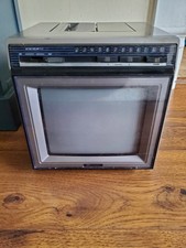 Vintage Sears Portable Color TV CRT SR3000 Model 580.40151651 - MARCH 1988