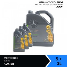 Original Mercedes-Benz 5W-30 MB 229.52 Motoröl Mercedes 5+3 Liter = 8 Liter Original Mercedes-Benz 5W-30 MB 229.52 Motoröl Mercedes 5+3 Liter = 8 Liter
