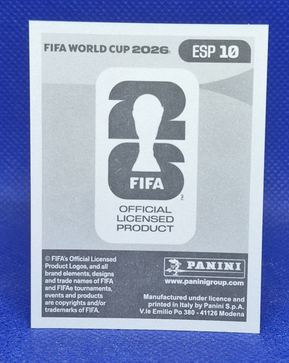 2026 Panini FIFA World Cup Sticker Rodri #ESP 10 - Blue Border | eBay