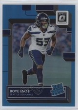 2022 Panini Donruss Optic Rated Rookie Aqua Prizm 240/299 Boye Mafe #263 12fl